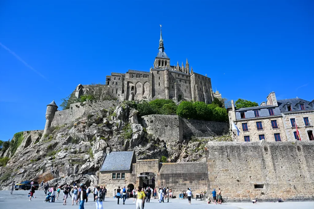 entree mont saint michel Entrée du Mont-Saint-Michel UNESCO