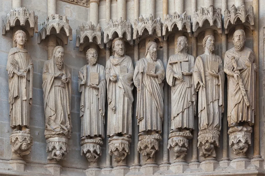 Bas relief de la Cathédrale d'Amiens