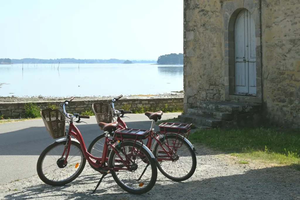 ile aux moines a velo Île-aux-Moines à vélo depuis le camping d'Ambon