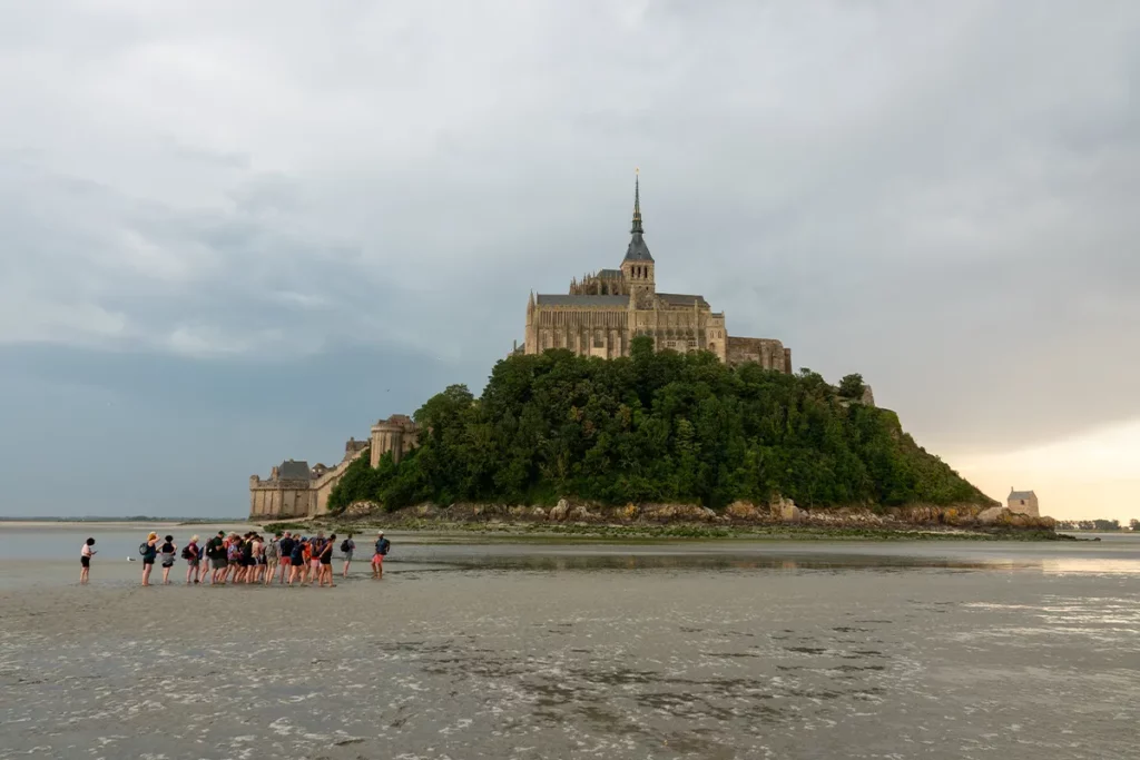 MSM traversee nocturne plan large Traversée nocturne de la Baie du Mont-Saint-Michel