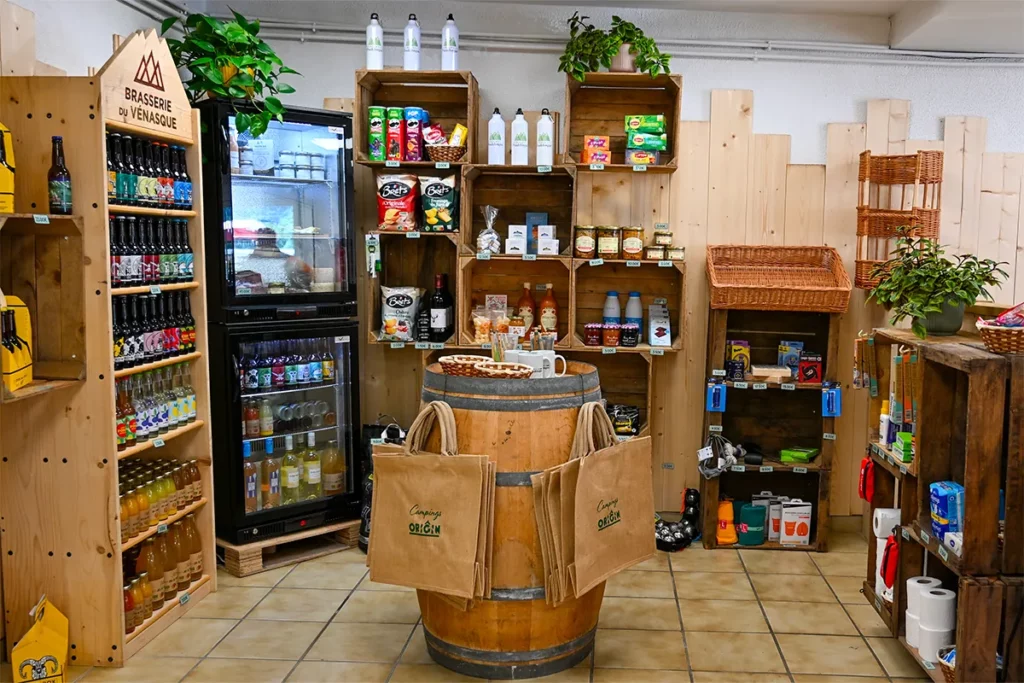 epicerie 4 Épicerie du camping Pradelongue et ses produits régionaux